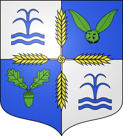 Blason de la commune Nouans-les-Fontaines