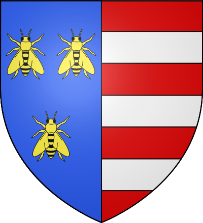 Blason de la commune Reignac-sur-Indre