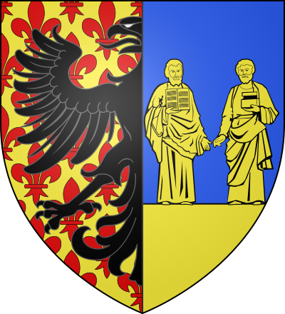 Blason de la commune La Riche