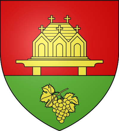 Blason de la commune Saint-Martin-le-Beau