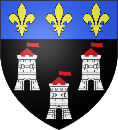 Blason de la commune Tours