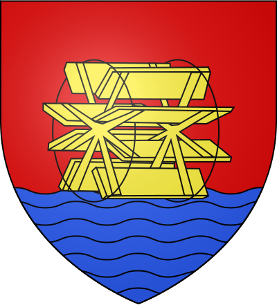 Blason de la commune Veigné