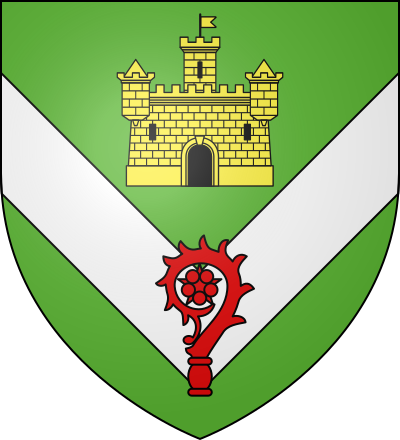 Blason de la commune Verneuil-le-Château
