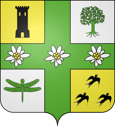 Blason de la commune Bonnefamille