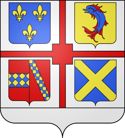 Blason de la commune Chamagnieu