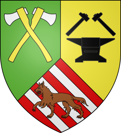 Blason de la commune La Chapelle-du-Bard