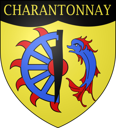 Blason de la commune Charantonnay