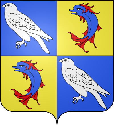 Blason de la commune Chasse-sur-Rhône
