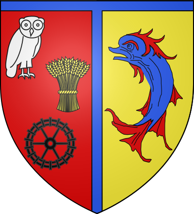 Blason de la commune Chavanoz