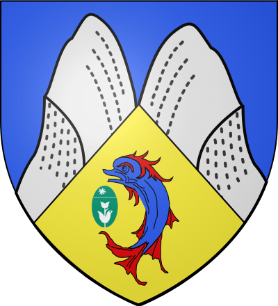 Blason de la commune Le Gua
