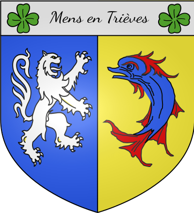 Blason de la commune Mens