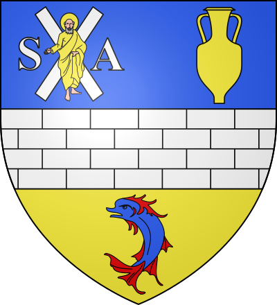 Blason de la commune Meyssiez