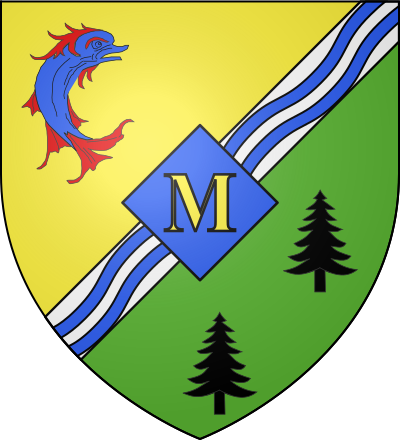 Blason de la commune Montbonnot-Saint-Martin
