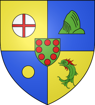 Blason de la commune Oytier-Saint-Oblas