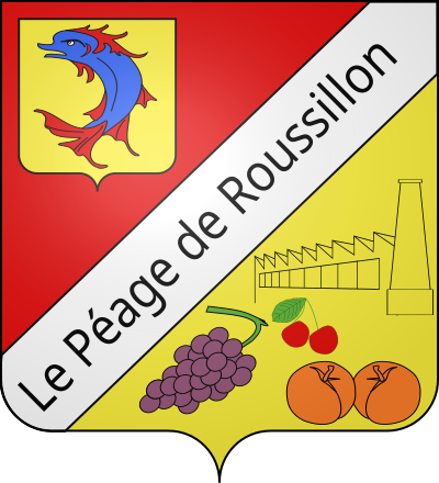 Blason de la commune Le Péage-de-Roussillon