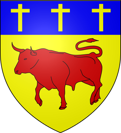 Blason de la commune Reventin-Vaugris