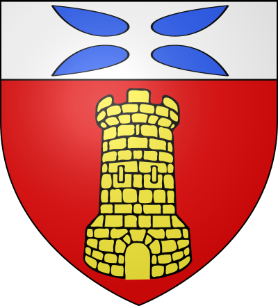Blason de la commune Saint-Alban-de-Roche