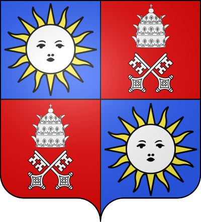 Blason de la commune Saint-Chef