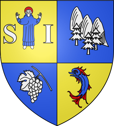 Blason de la commune Saint-Ismier