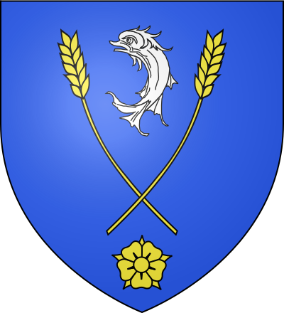 Blason de la commune Saint-Romans