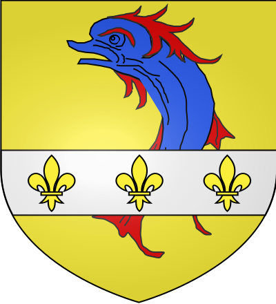Blason de la commune La Salle-en-Beaumont