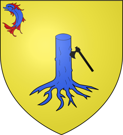 Blason de la commune La Tronche