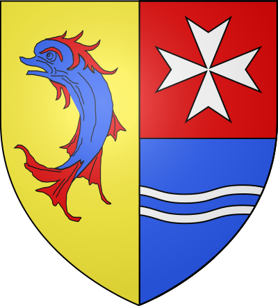 Blason de la commune Valencin