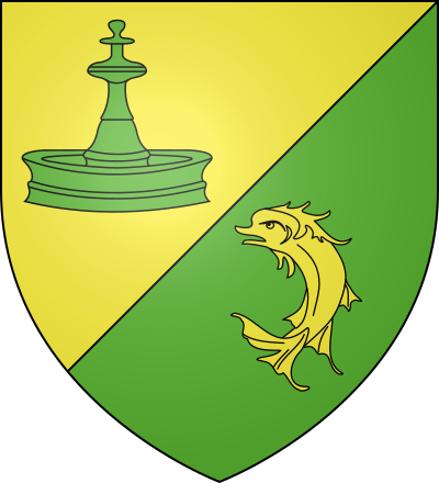 Blason de la commune Vaulx-Milieu
