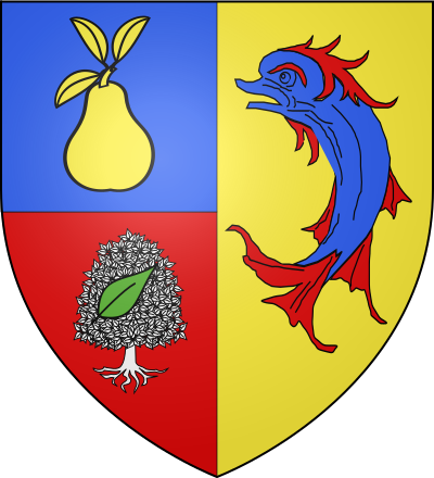 Blason de la commune Villette-de-Vienne