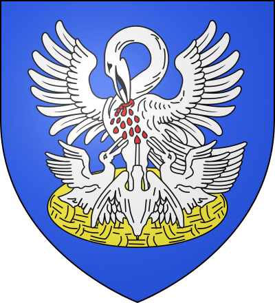 Blason de la commune Arbois