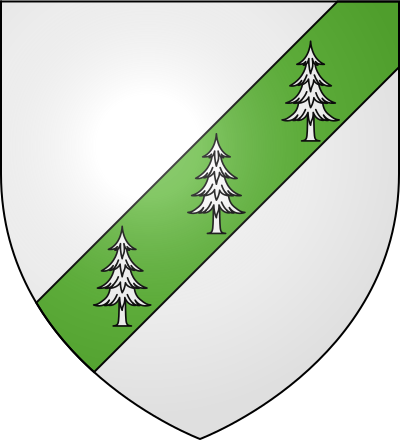 Blason de la commune Les Bouchoux