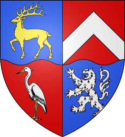 Blason de la commune Bretenières