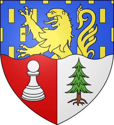 Blason de la commune Chancia