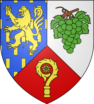 Blason de la commune Menétru-le-Vignoble