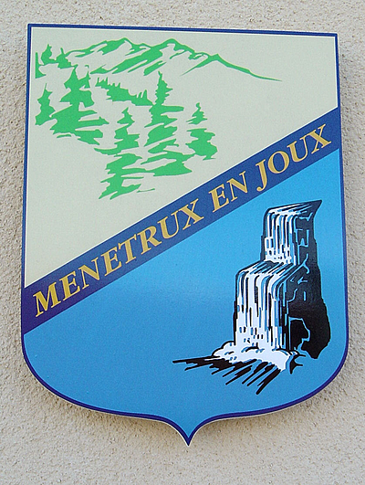 Blason de la commune Menétrux-en-Joux