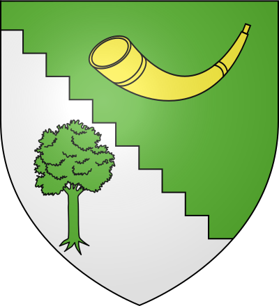 Blason de la commune Monnières