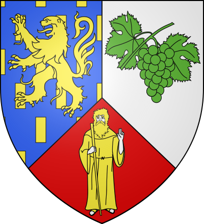 Blason de la commune Saint-Thiébaud