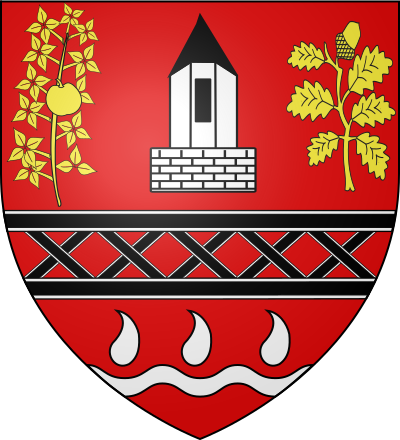 Blason de la commune Salans