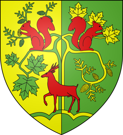 Blason de la commune Supt