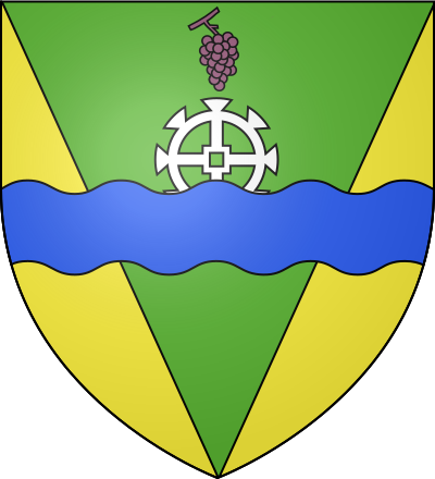 Blason de la commune Vernantois
