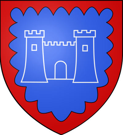 Blason de la commune Châteauvieux