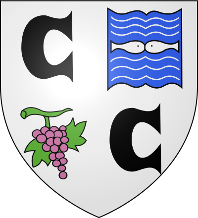 Blason de la commune Châtillon-sur-Cher