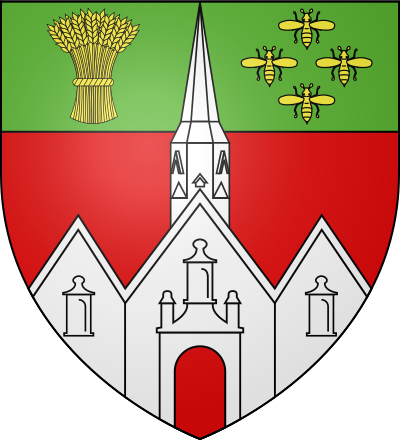 Blason de la commune Chauvigny-du-Perche