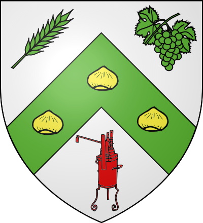 Blason de la commune Chitenay