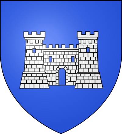 Blason de la commune Coulommiers-la-Tour