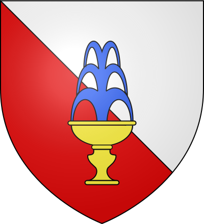 Blason de la commune La Fontenelle