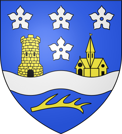 Blason de la commune Lassay-sur-Croisne