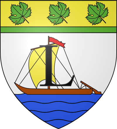 Blason de la commune Lestiou