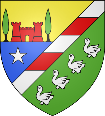 Blason de la commune Meslay