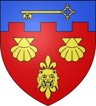 Blason de la commune Pezou
